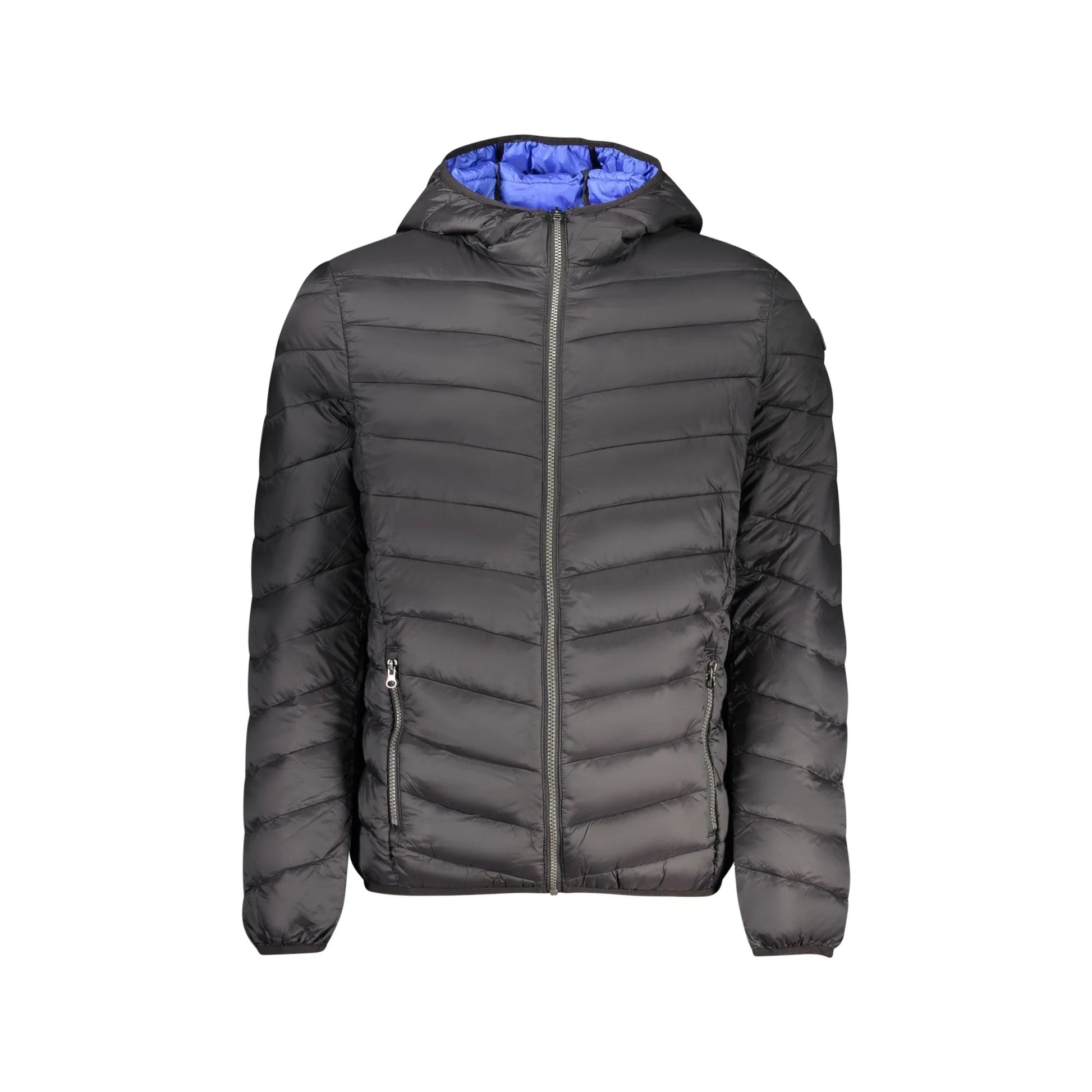 Marina Yachting Giubbotto Uomo Nero Cappuccio Zip Logo Giubbotti e Giacche - foto prodotto