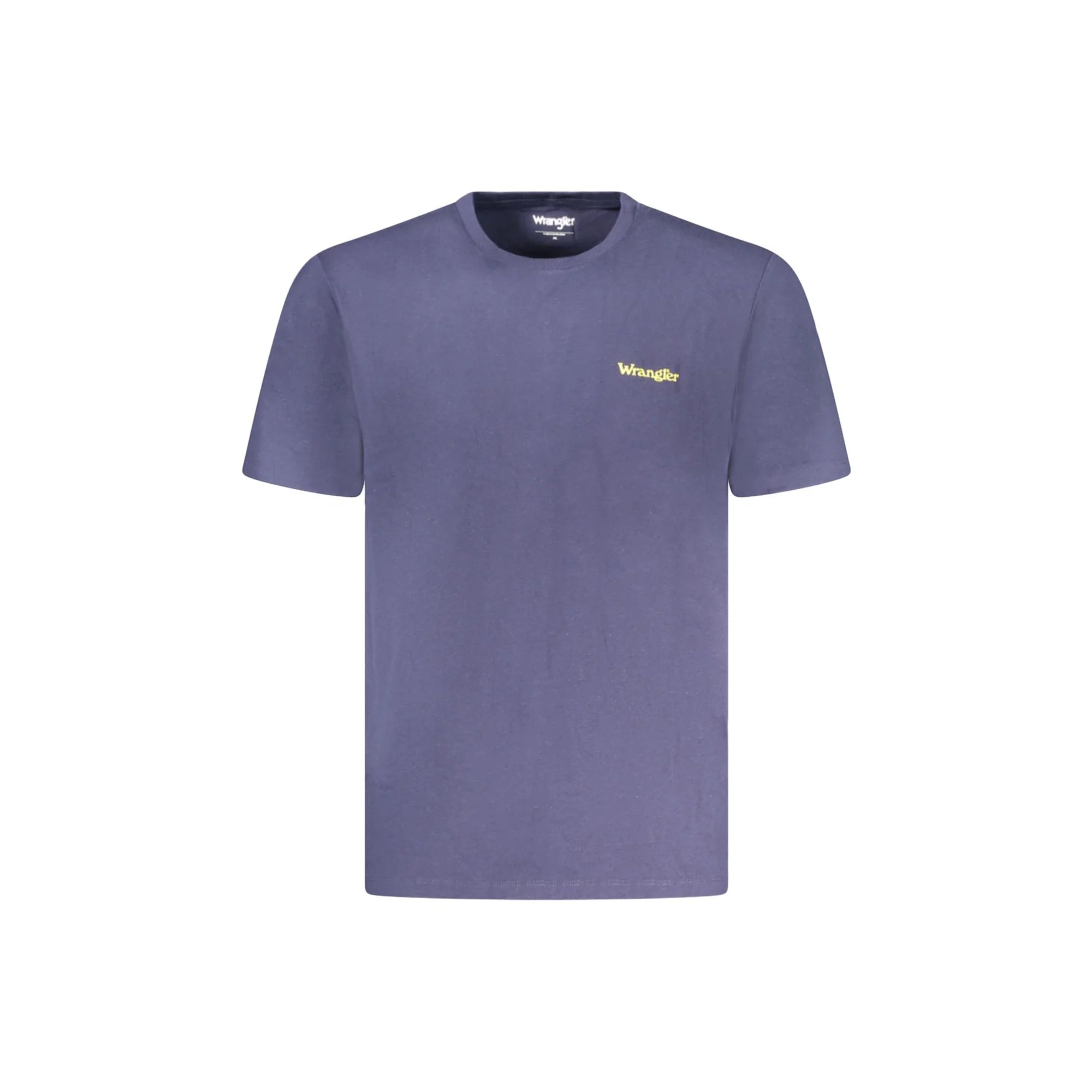 Wrangler T-Shirt Maniche Corte Uomo Blu Stampa Logo - foto prodotto