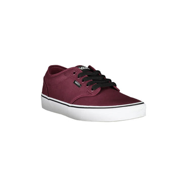 VANS Scarpe Sneakers Uomo Rosse con Dettagli a Contrasto rosso - vista 2