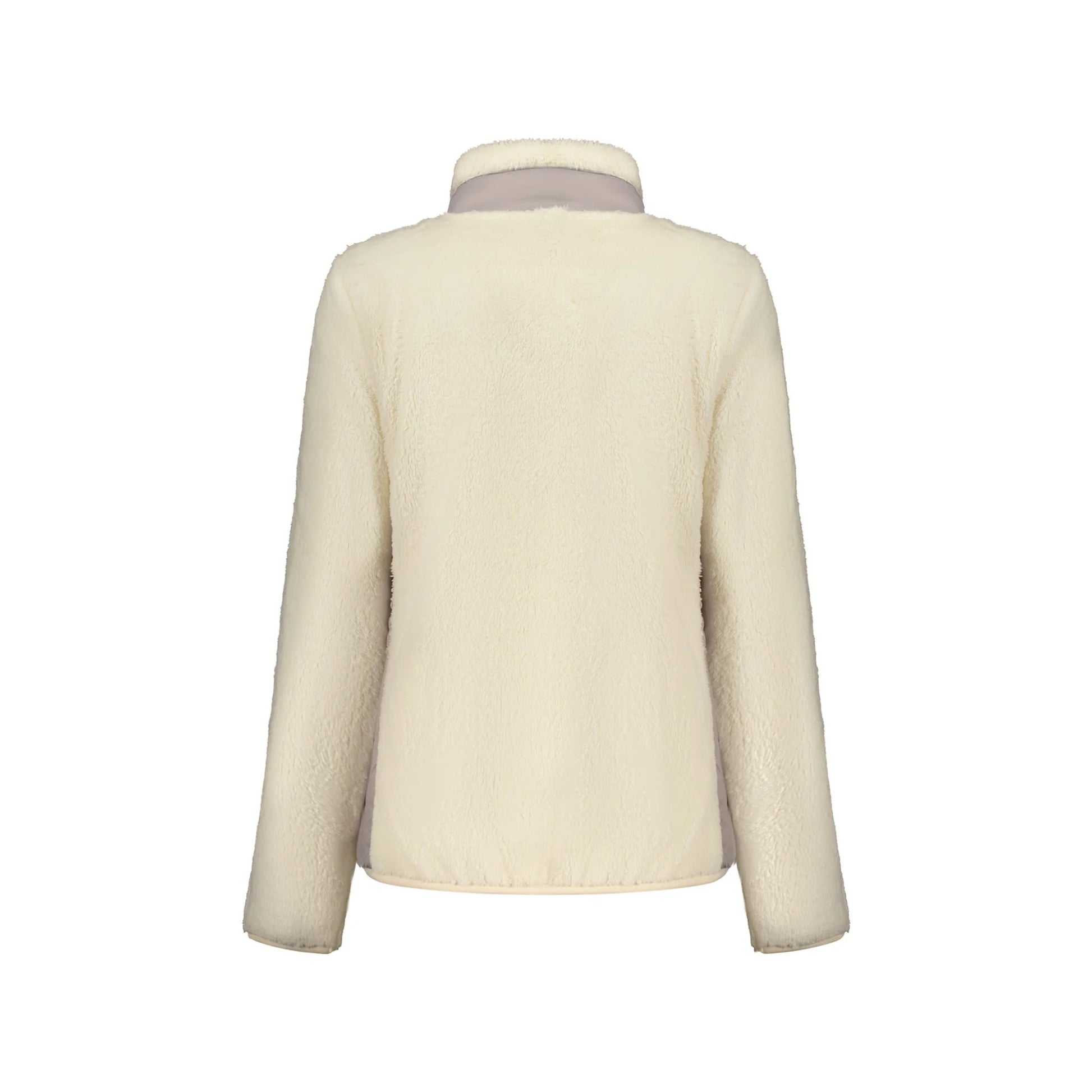 Norway 1963 Felpa Donna Bianca con Zip Peluche Applicazione Logo Felpe bianco - vista 2