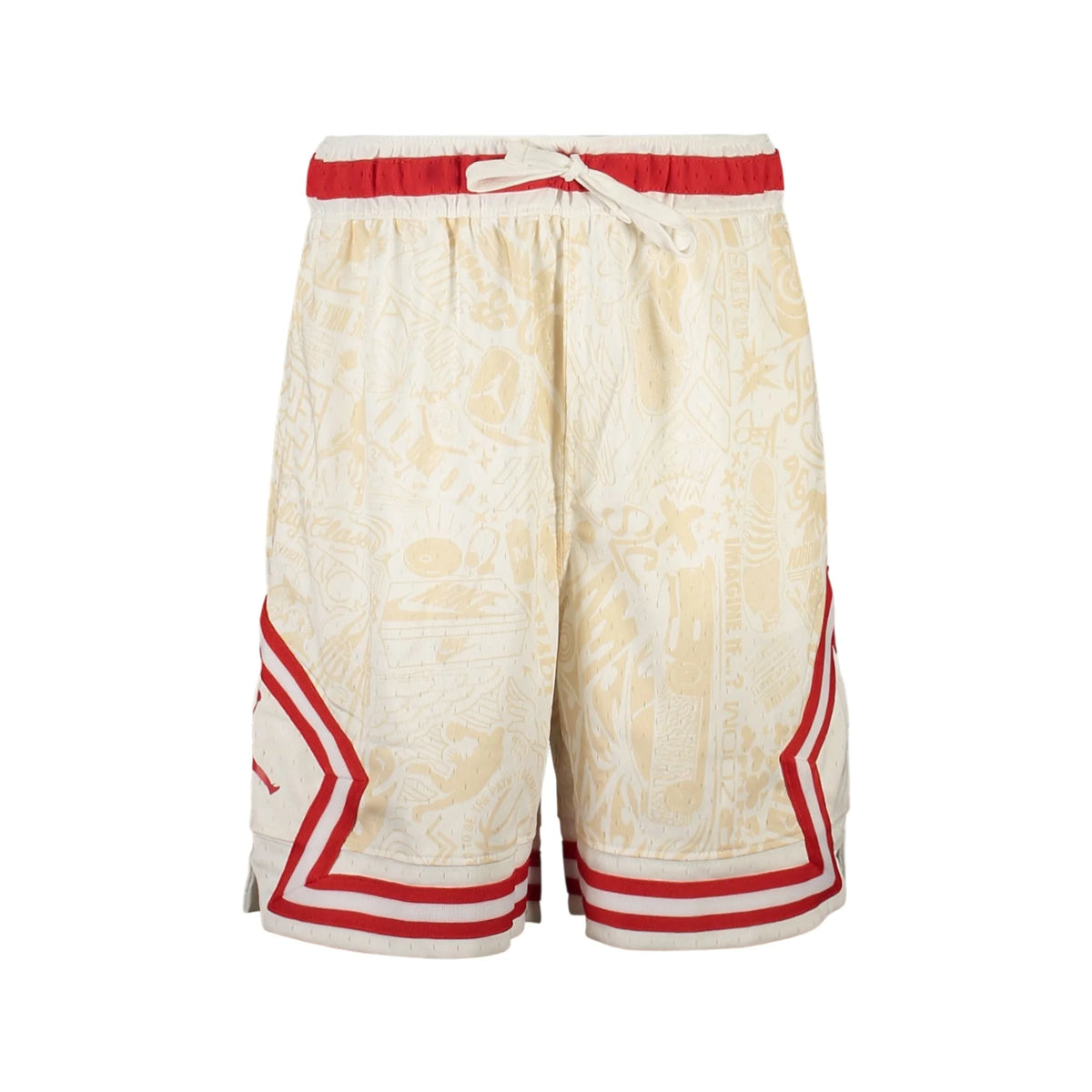 JORDAN PANTALONE SHORT BAMBINO BIANCO