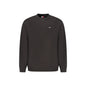 Tommy Hilfiger Felpa Uomo Nera Girocollo Felpata Logo Felpe Nero - foto prodotto