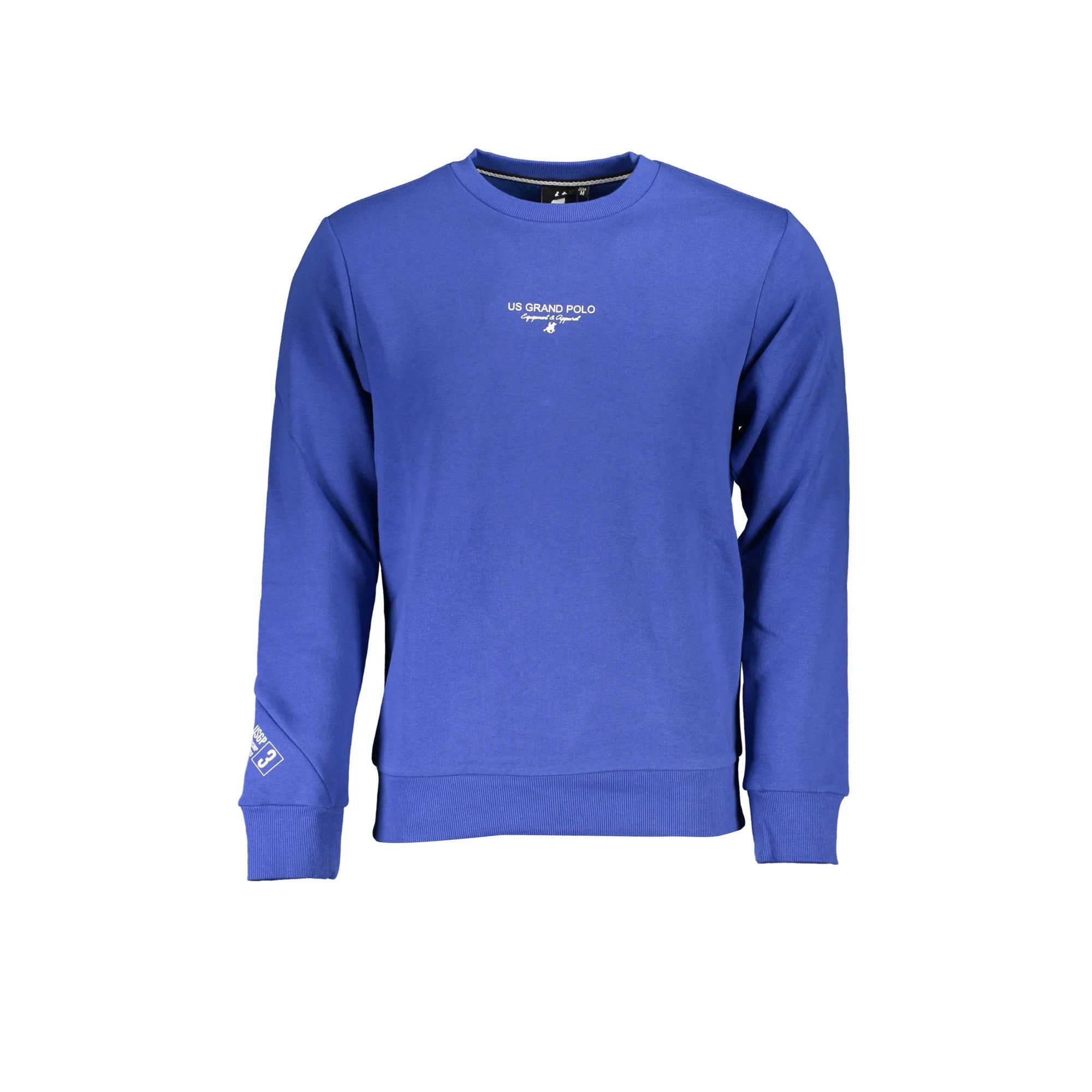 U.S. GRAND POLO FELPA SENZA ZIP UOMO BLU