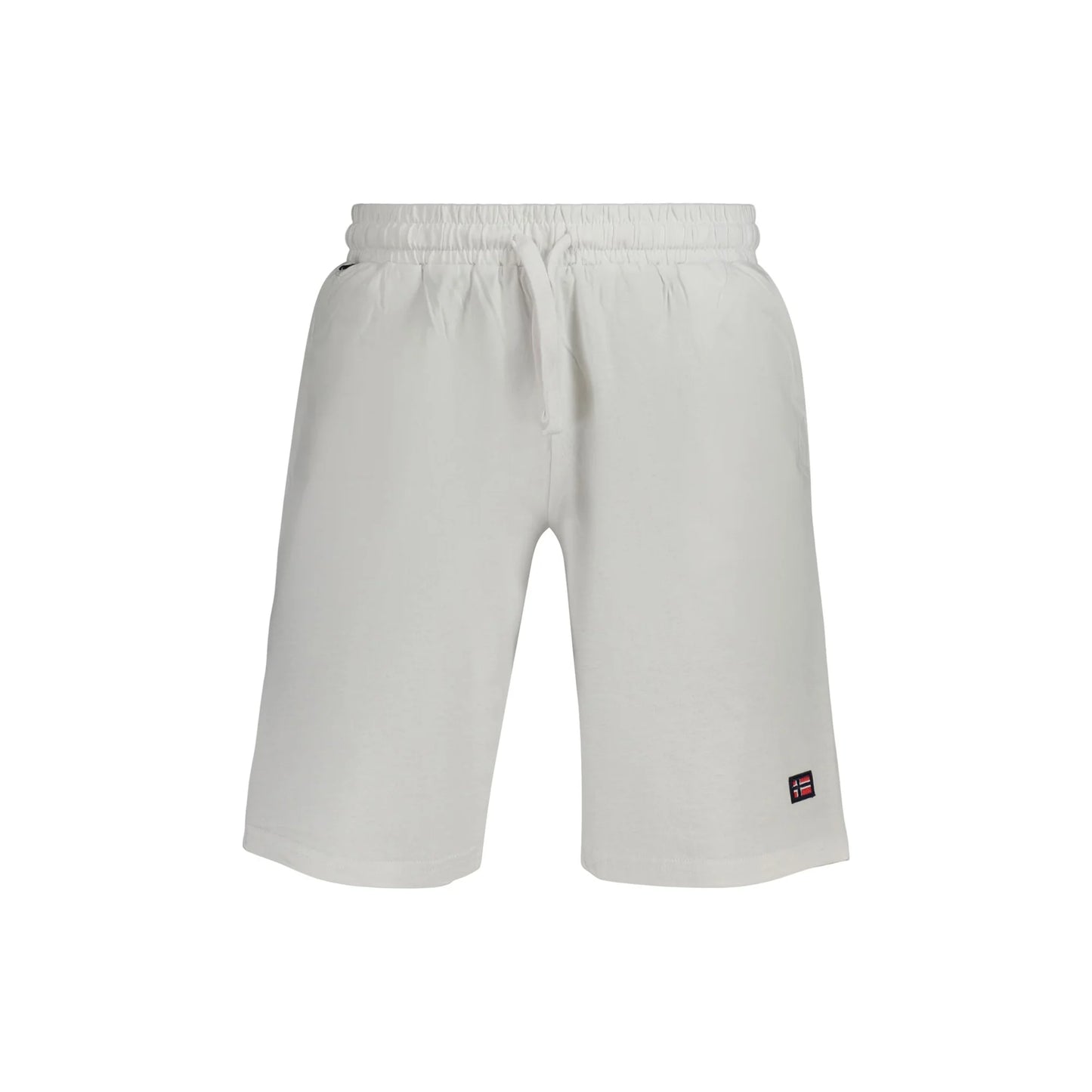 NORWAY 1963 PANTALONE BERMUDA UOMO BIANCO
