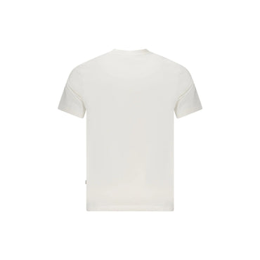 Guess Jeans T-Shirt Maniche Corte Uomo Bianca Stampa Logo bianco - vista 2