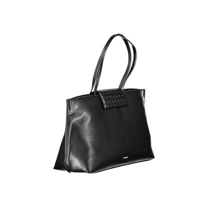 Calvin Klein Borsa a Spalla Donna Nera Logo Borse nero - vista 3