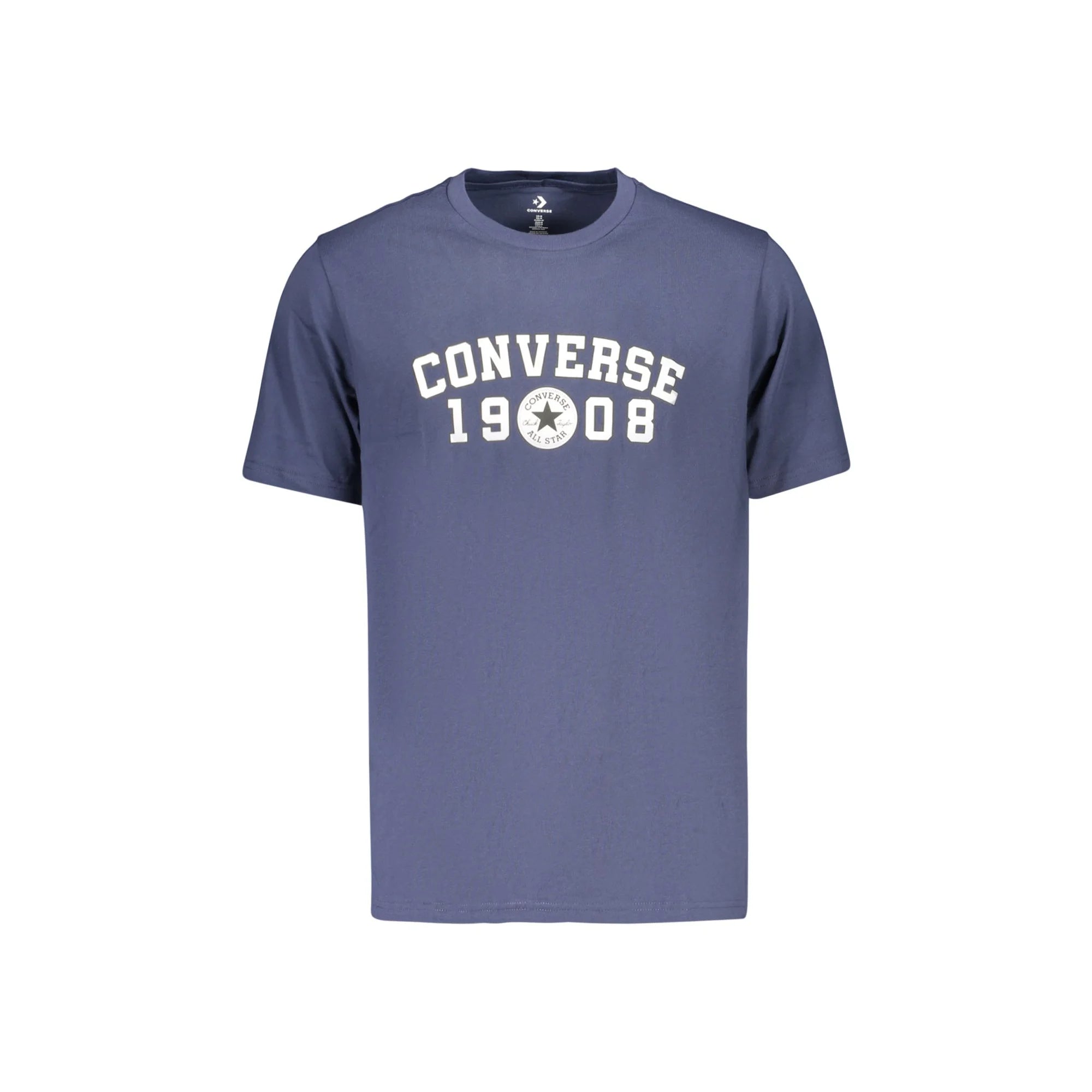 CONVERSE T-SHIRT MANICHE CORTE UOMO BLU
