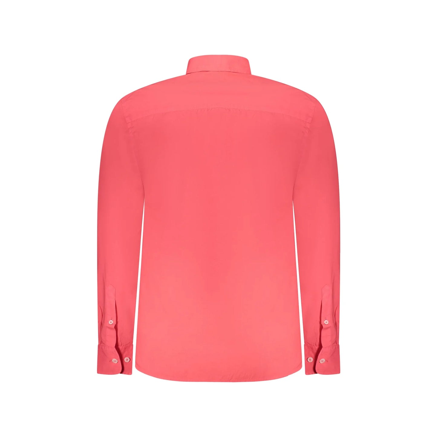 North Sails Camicia Maniche Lunghe Uomo Rossa Ricamo Camicie rosso - vista 2