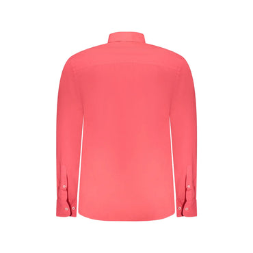 North Sails Camicia Maniche Lunghe Uomo Rossa Ricamo Camicie rosso - vista 2