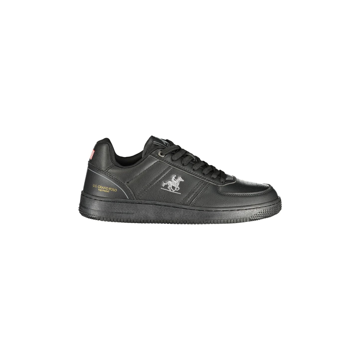 U.S. Grand Sneakers Uomo Nere Stampa Nero - foto prodotto