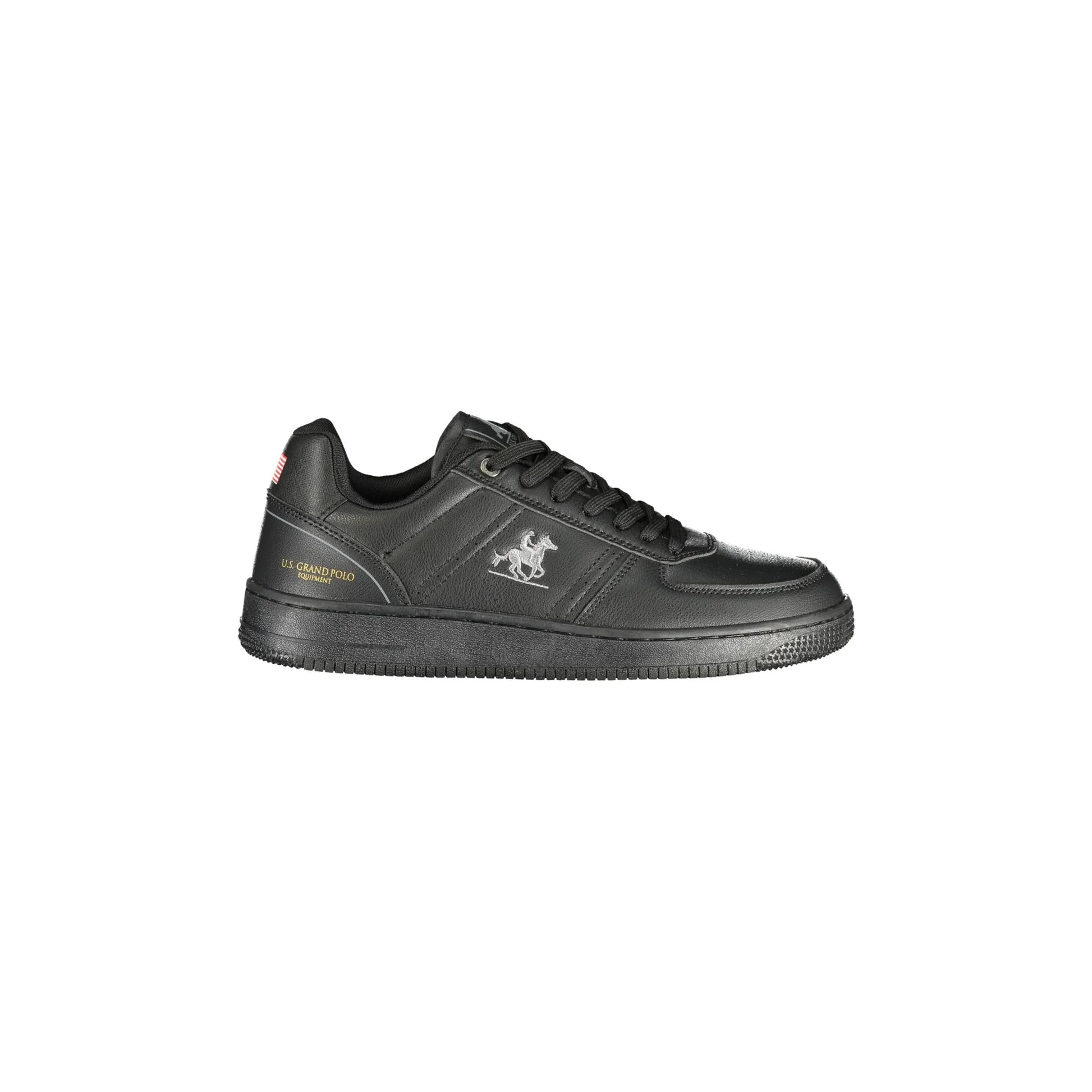 U.S. Grand Sneakers Uomo Nere Stampa Nero - foto prodotto