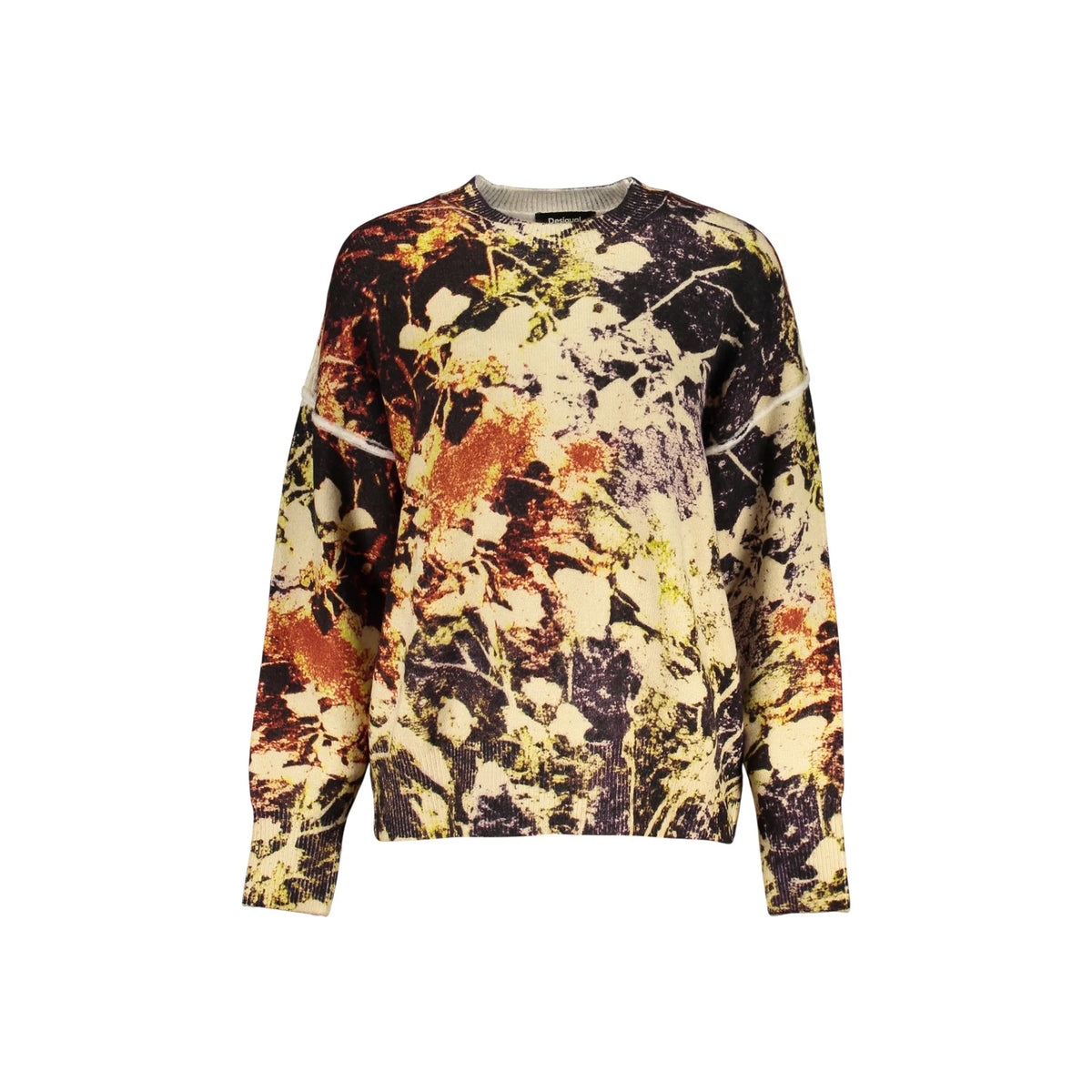 DESIGUAL MAGLIA DONNA GIALLO