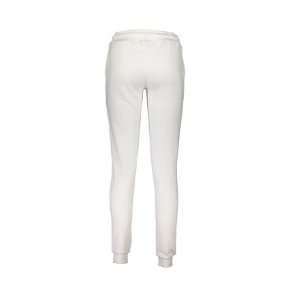 Cavalli Class Pantaloni Donna Bianco Ricamo - vista 2