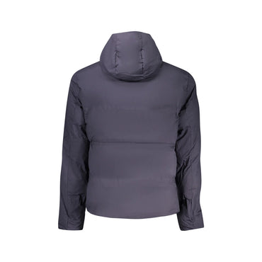 U.S. Grand Giubbotto Uomo Blu con Cappuccio Applicazione Logo Giubbotti e Giacche - vista 2