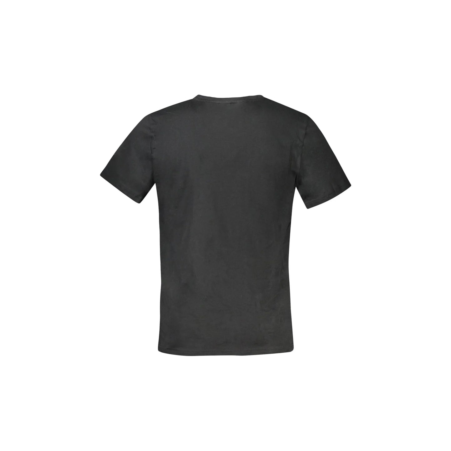 Tommy Hilfiger T-Shirt Maniche Corte Uomo Nera Ricamo Logo nero - vista 2
