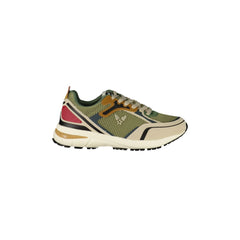 Avirex Sneakers Uomo Verde Dettagli a Contrasto