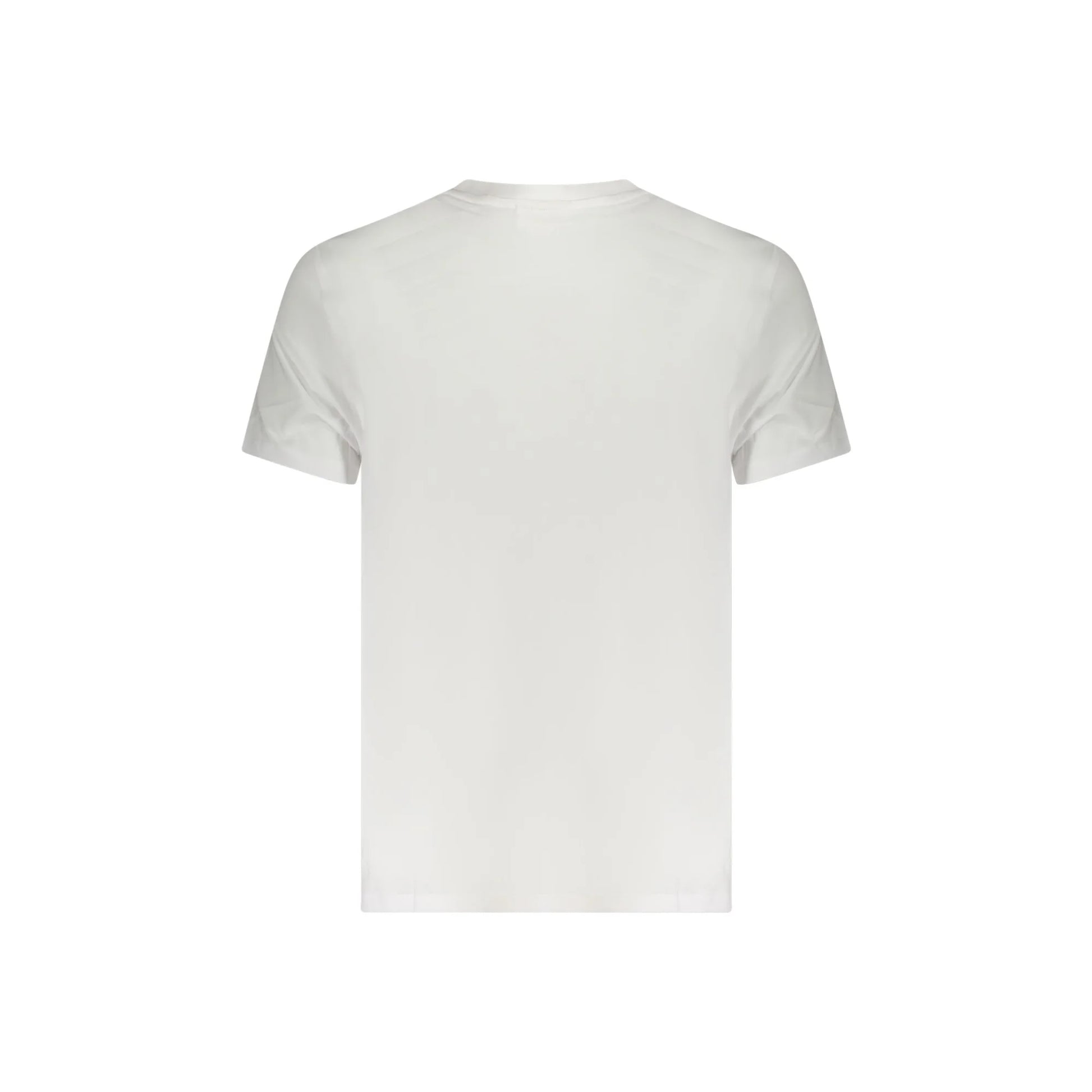 Calvin Klein T-Shirt Maniche Corte Uomo Bianca Ricamo bianco - vista 2