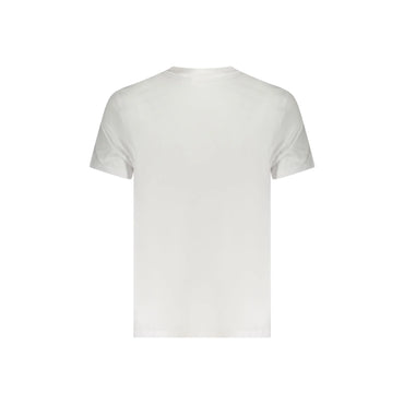 Calvin Klein T-Shirt Maniche Corte Uomo Bianca Ricamo bianco - vista 2