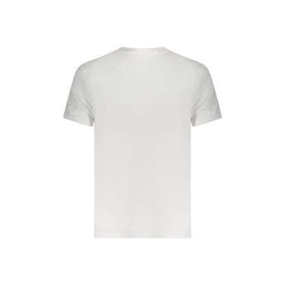 Calvin Klein T-Shirt Maniche Corte Uomo Bianca Ricamo bianco - vista 2