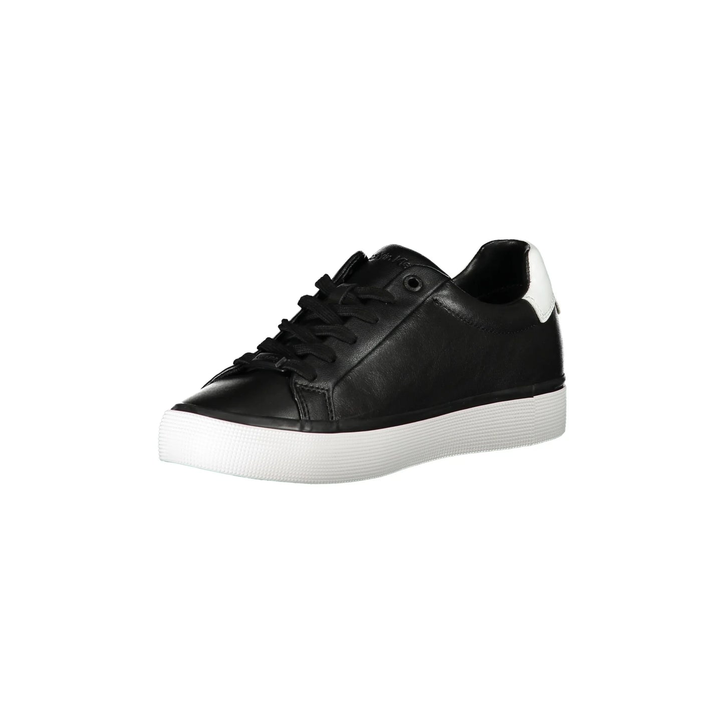CALVIN KLEIN Scarpe Sneakers Donna Nere con Dettagli a Contrasto nero - vista 3