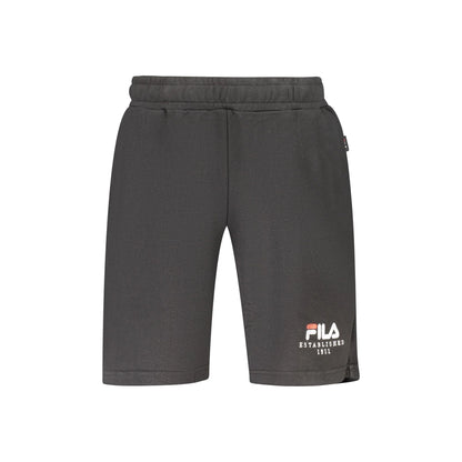 FILA PANTALONE TUTA CORTO UOMO NERO
