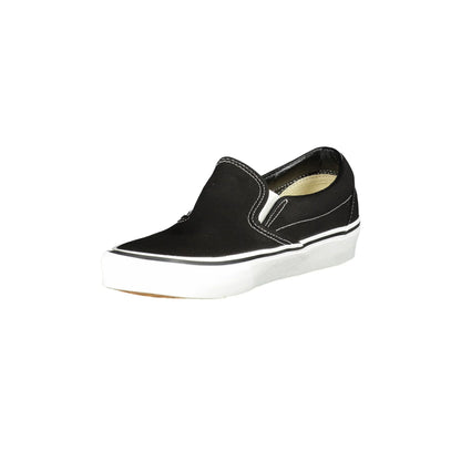 VANS Scarpe Slip-On Uomo Nere Classic con Dettagli a Contrasto Sneakers nero - vista 3
