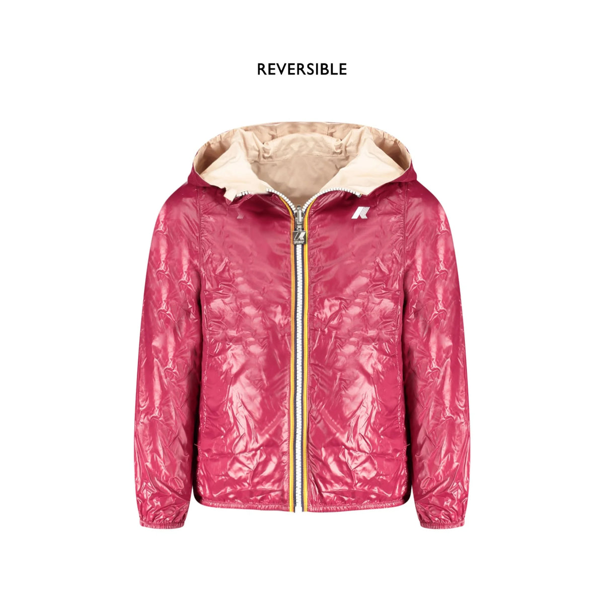 K-WAY GIACCA SPORTIVA BAMBINA ROSA