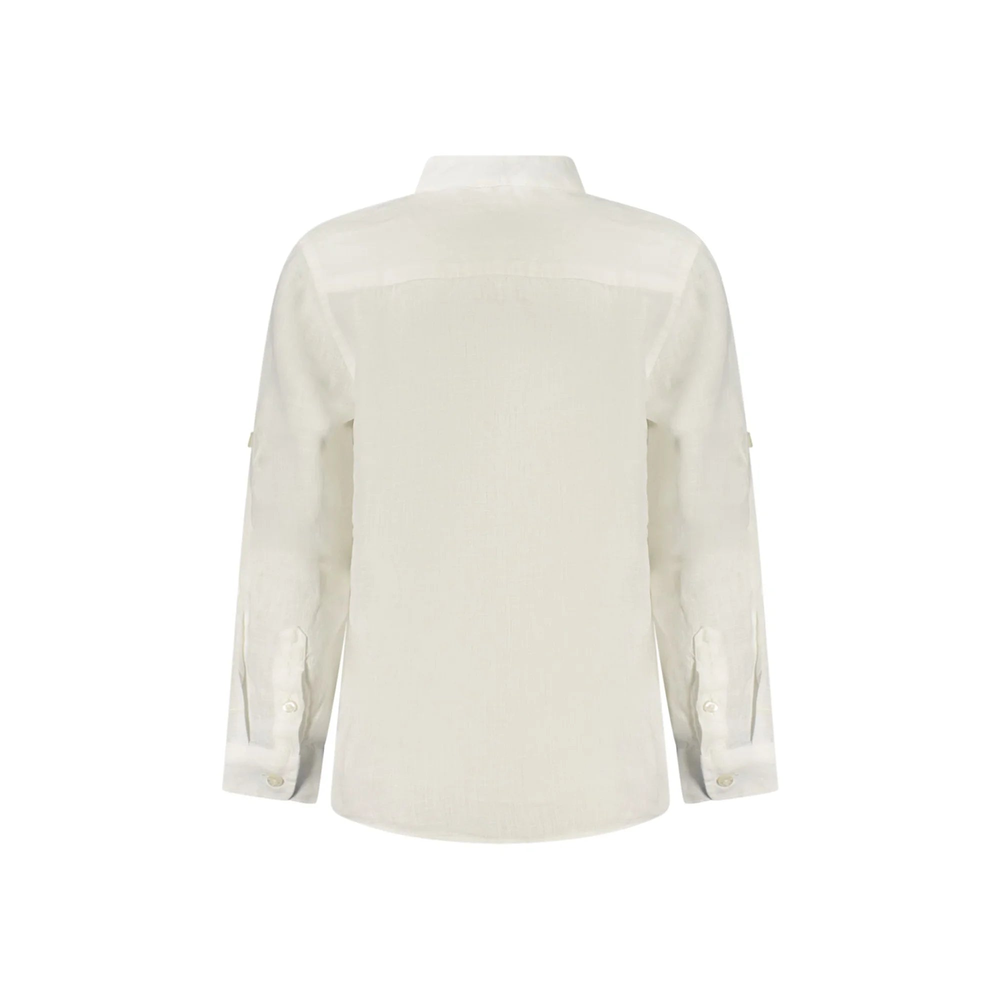 NORTH SAILS CAMICIA MANICHE LUNGHE BAMBINO BIANCO