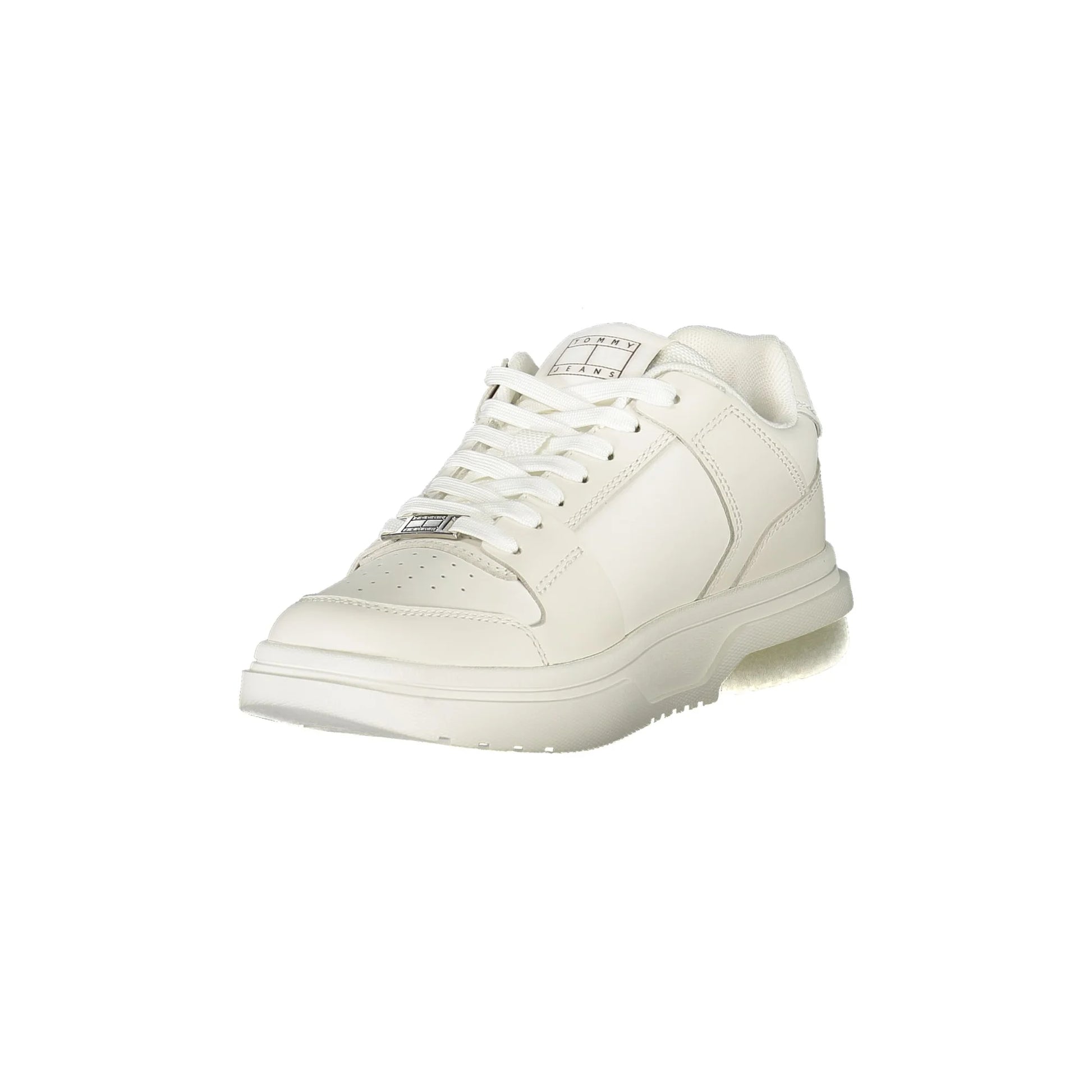 TOMMY HILFIGER Calzatura Sportiva Donna Bianca con Dettagli a Contrasto Sneakers bianco - vista 3