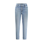 Calvin Klein Jeans Donna Azzurri Effetto Slavato Logo Azzurro - foto prodotto