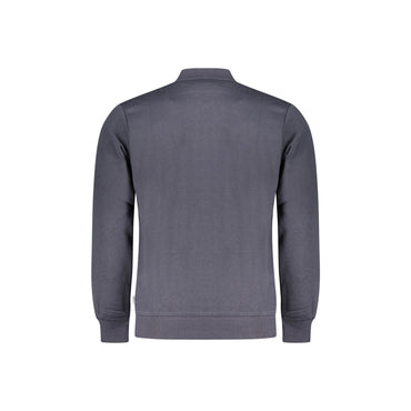 Pepe Jeans Felpa Uomo Blu Zip Felpata Sustainable Logo Felpe - vista 2