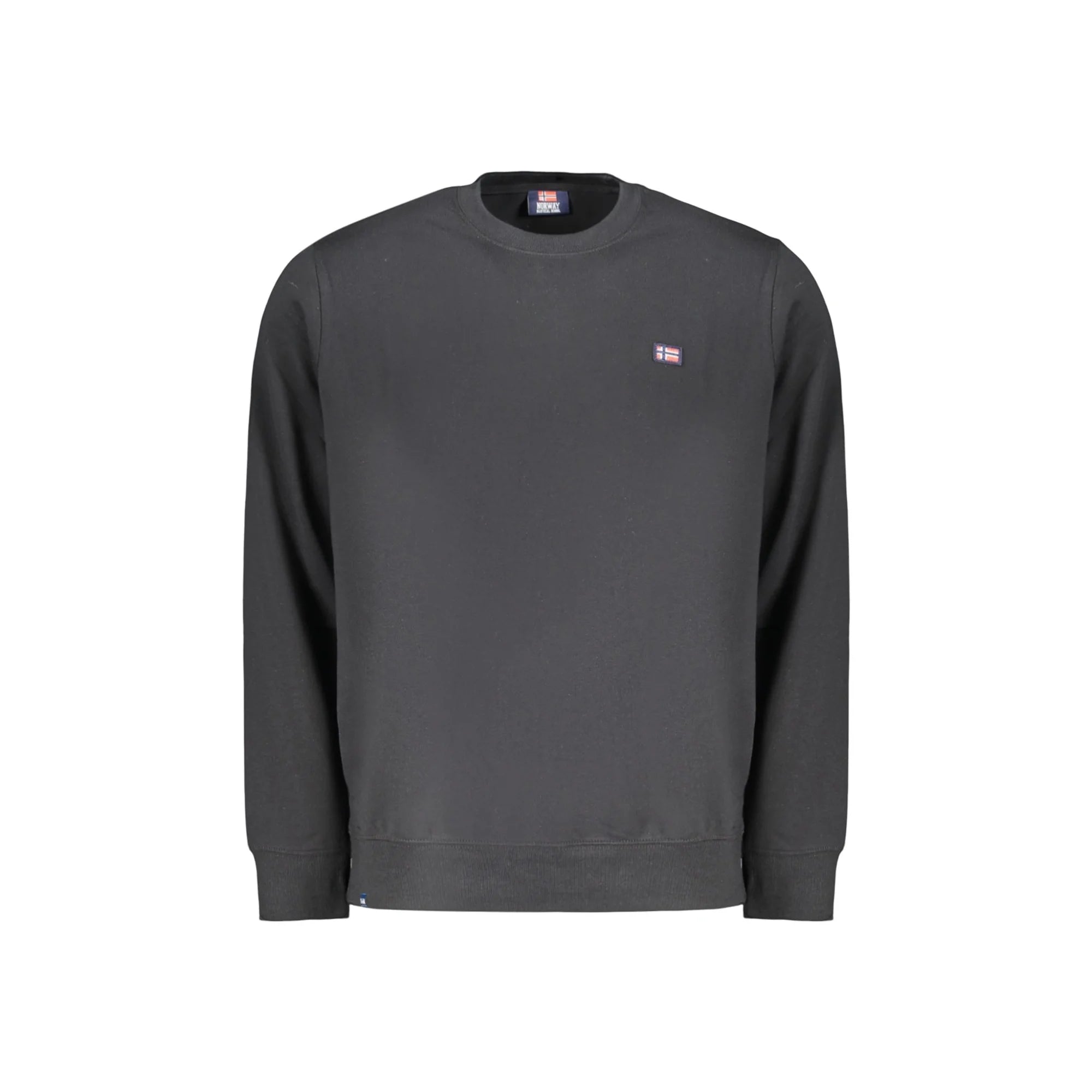 NORWAY 1963 FELPA SENZA ZIP UOMO NERO