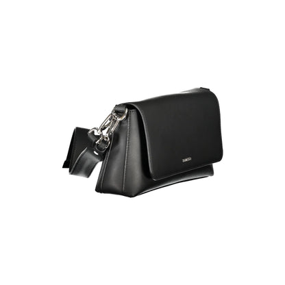 Calvin Klein Borsa Donna con Manico e Tracolla Nera, Tasche Interne e Chiusura Automatica Borse nero - vista 3