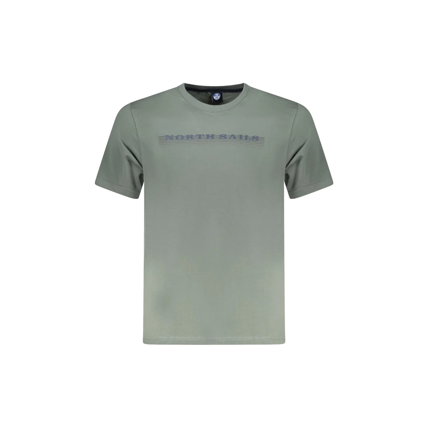 North Sails T-Shirt Maniche Corte Uomo Verde Stampa Logo - foto prodotto