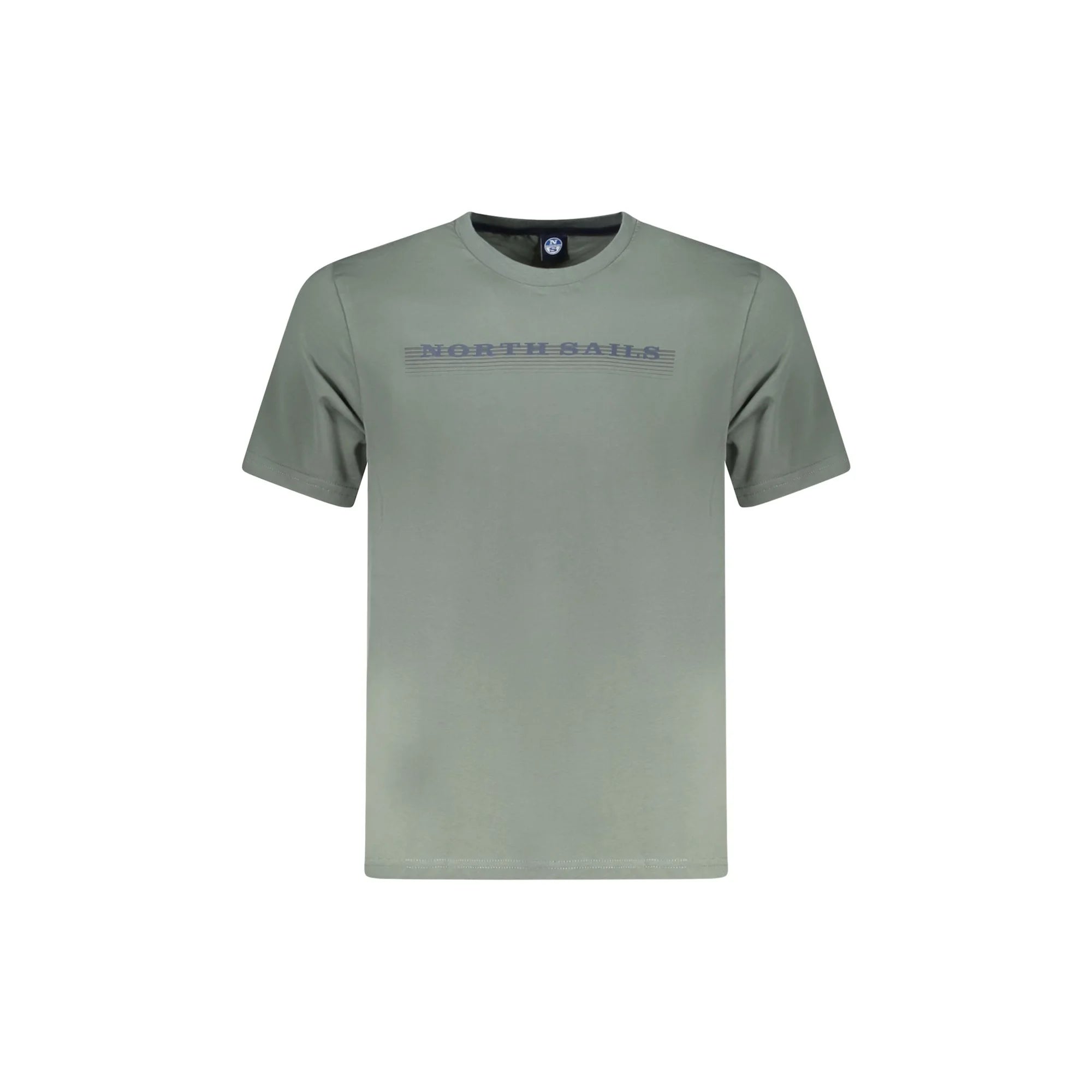 North Sails T-Shirt Maniche Corte Uomo Verde Stampa Logo - foto prodotto