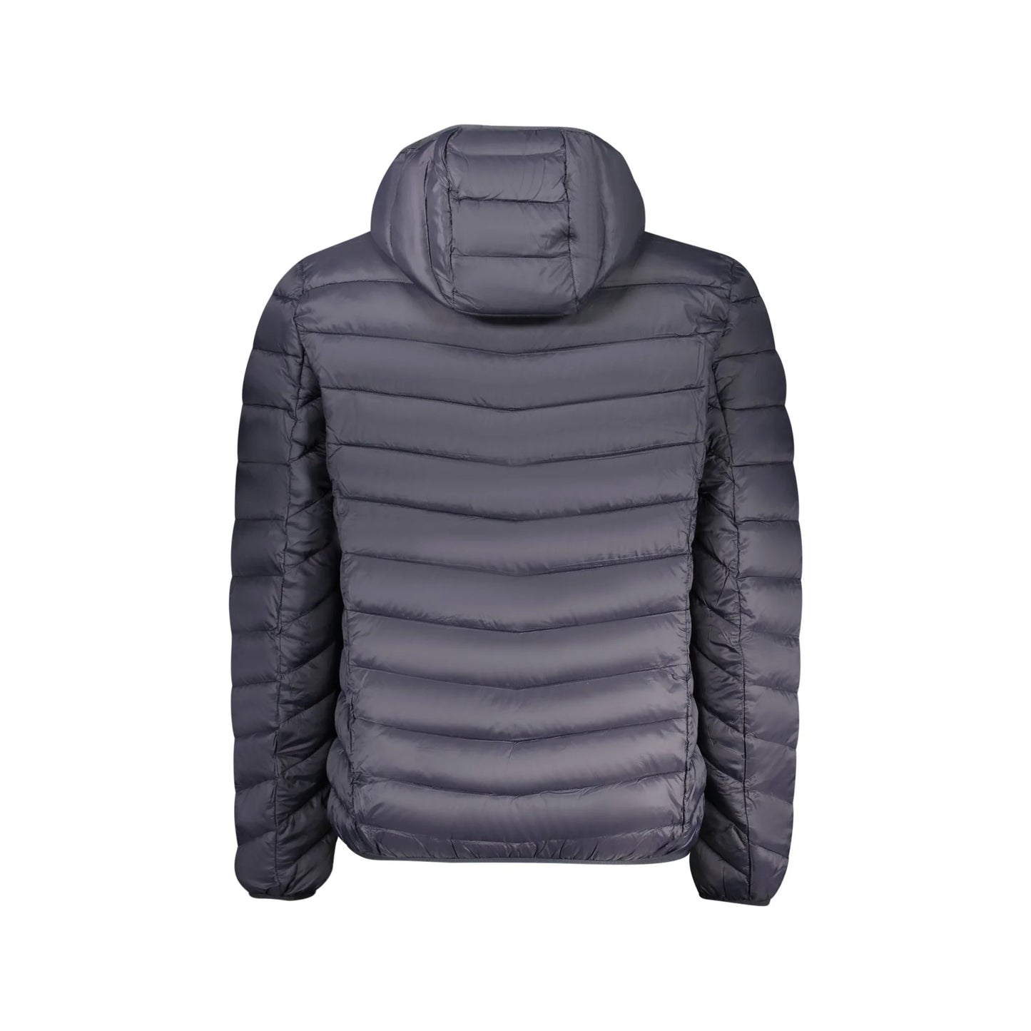 Marina Yachting Giubbotto Uomo Blu Cappuccio Zip Logo Giubbotti e Giacche - vista 2