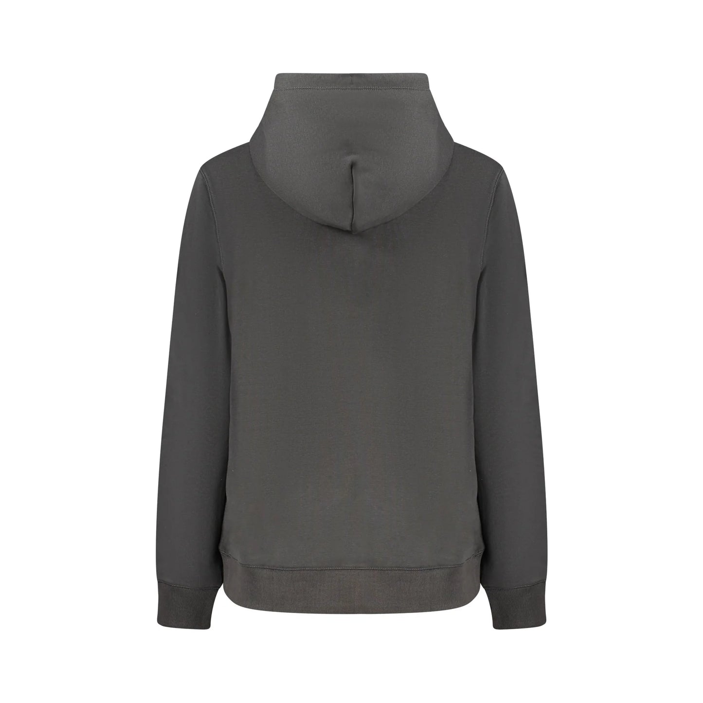 Tommy Hilfiger Felpa Donna Nera Cappuccio Felpata Tascone Logo Felpe nero - vista 3