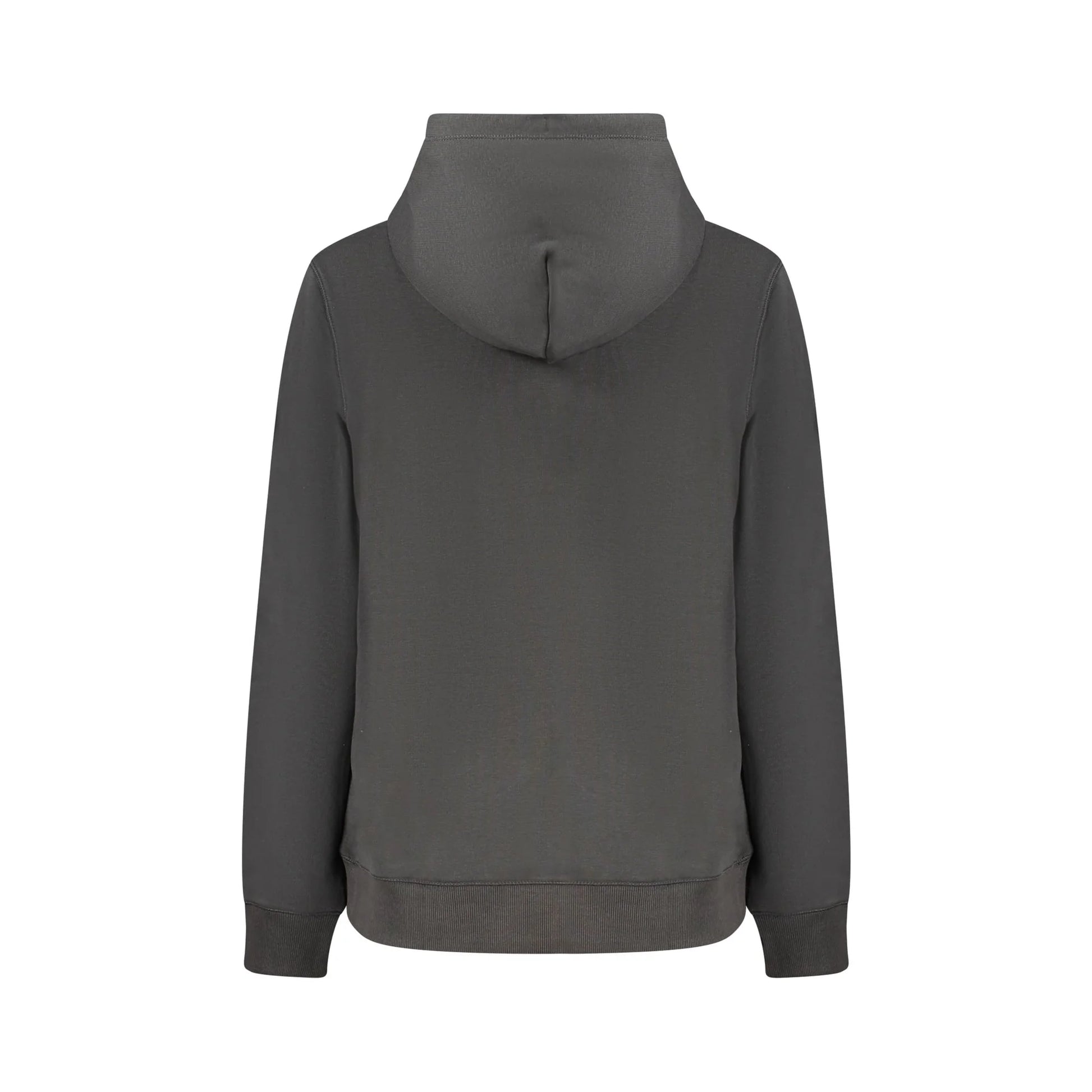 Tommy Hilfiger Felpa Donna Nera Cappuccio Felpata Tascone Logo Felpe nero - vista 3