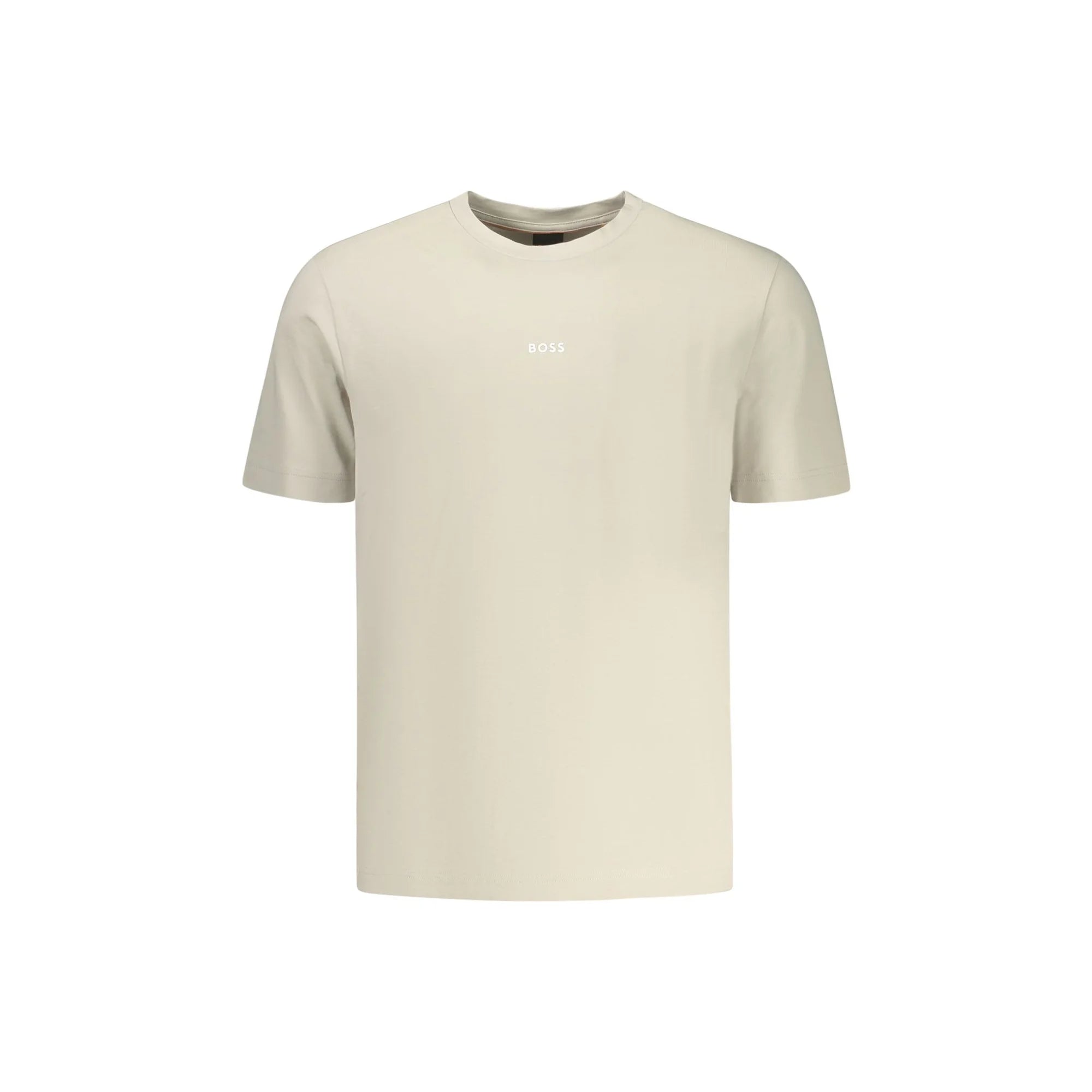 Boss T-Shirt Maniche Corte Uomo Beige Logo - foto prodotto