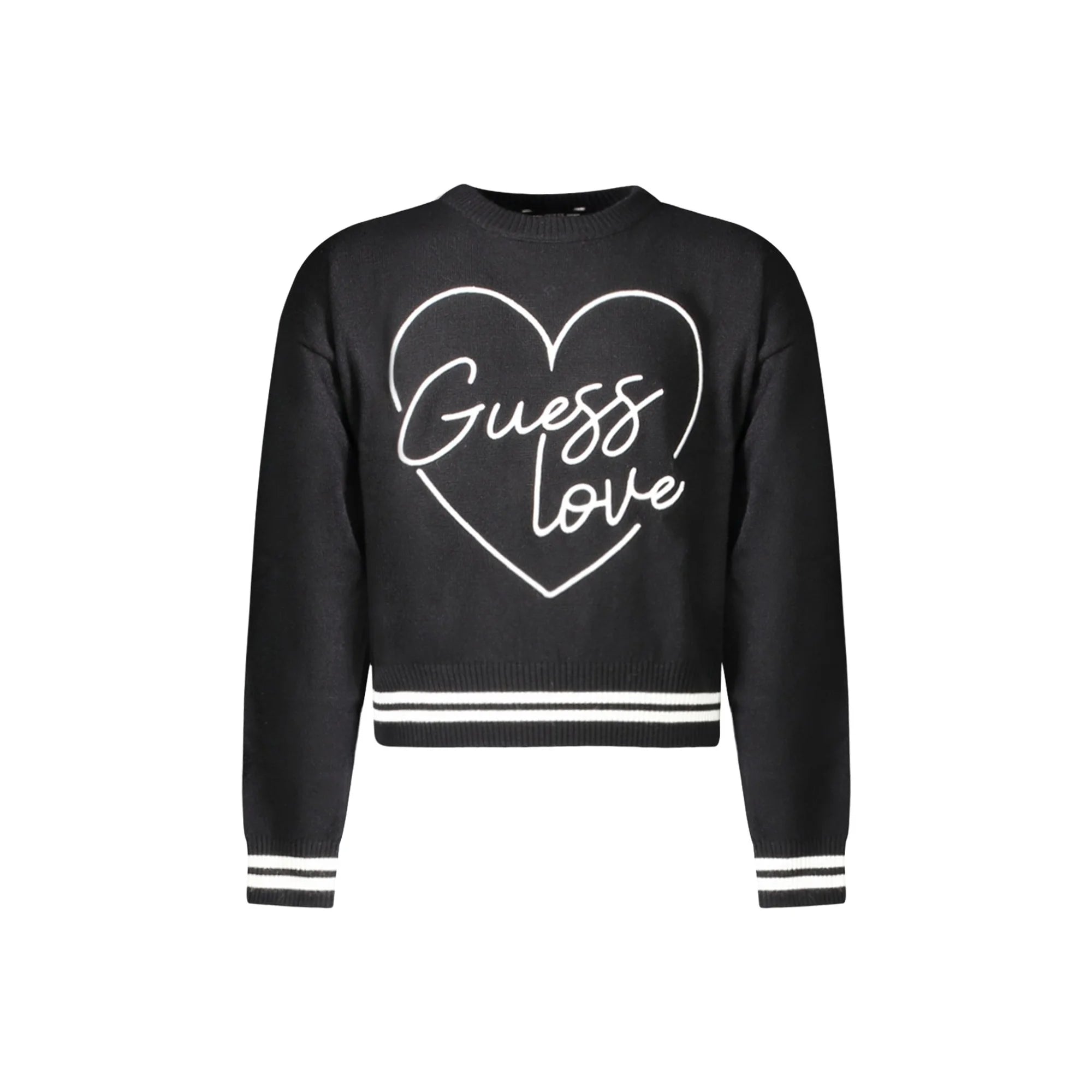 GUESS JEANS MAGLIA BAMBINA NERO