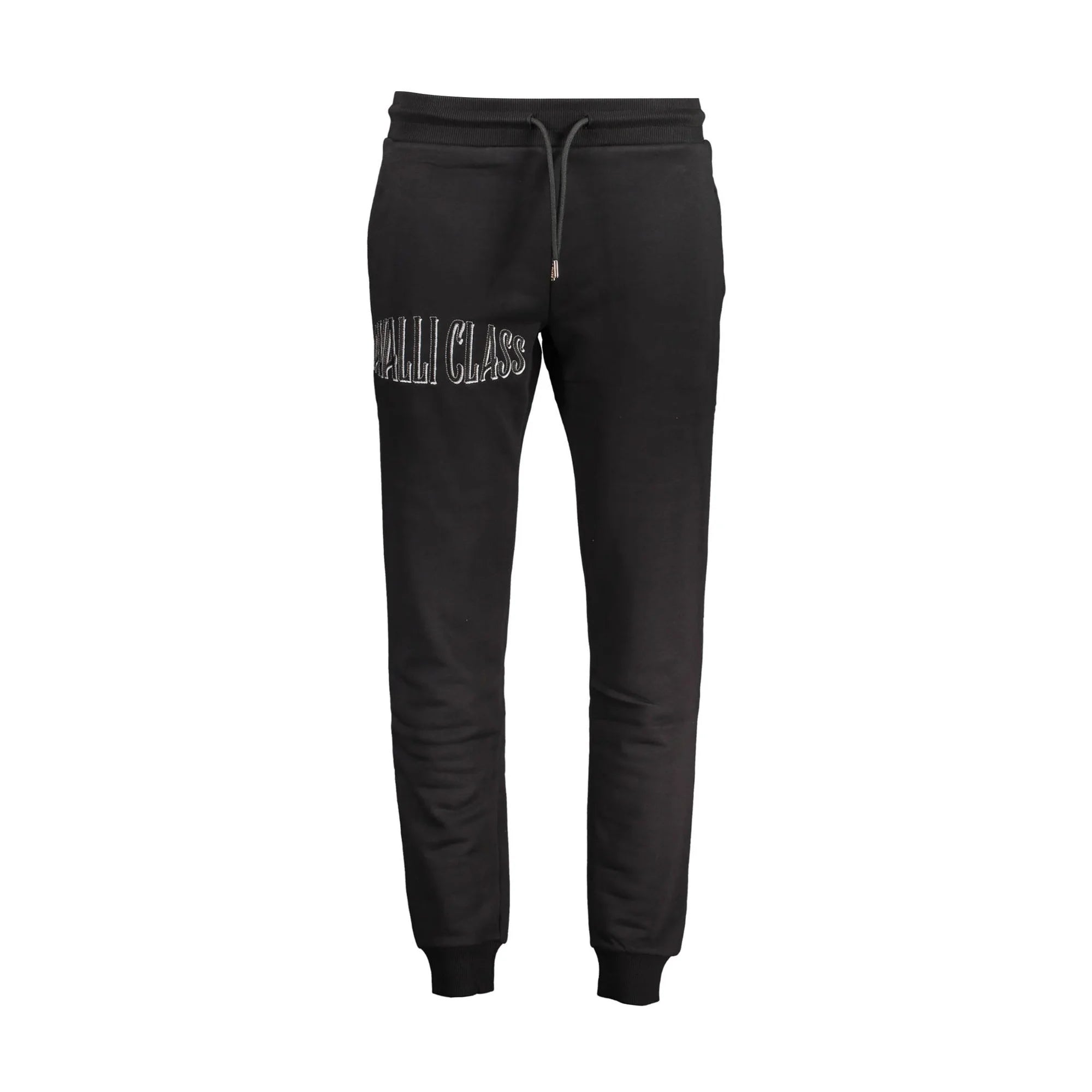 CAVALLI CLASS PANTALONE UOMO NERO