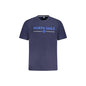 North Sails T-Shirt Uomo Blu Maniche Corte Stampa Logo - foto prodotto