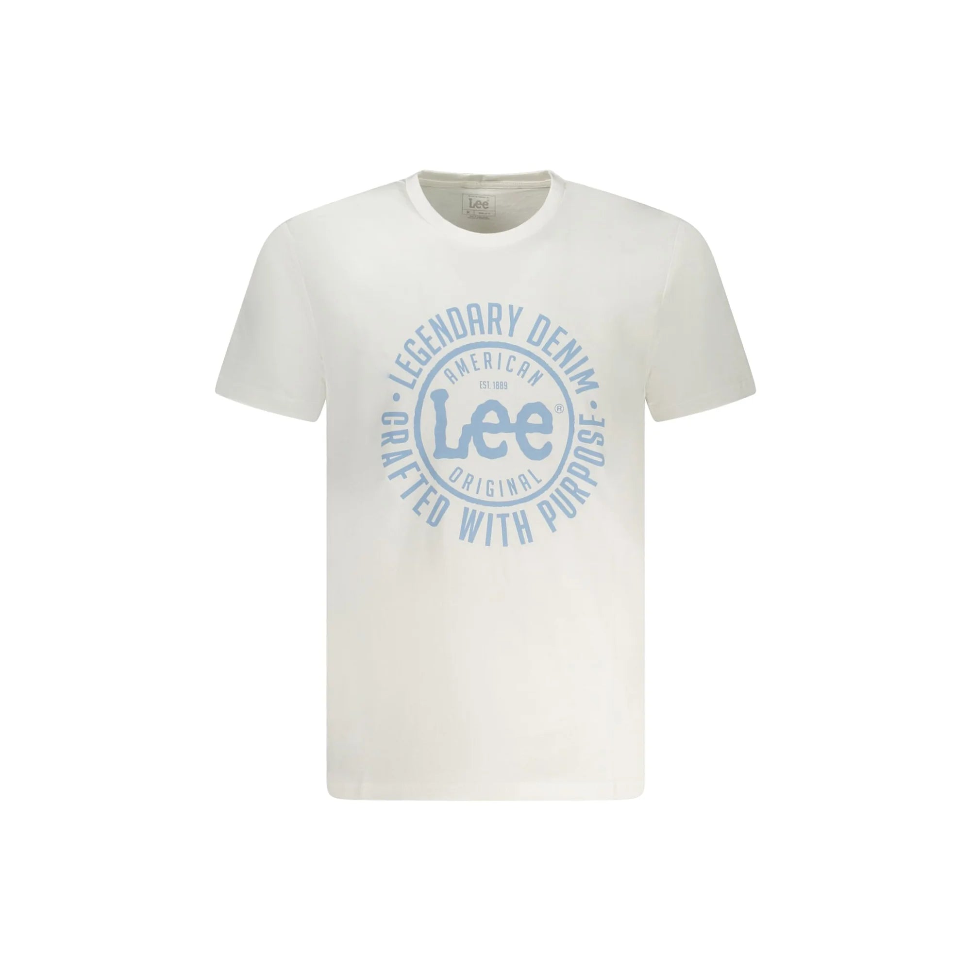 LEE T-SHIRT MANICHE CORTE UOMO BIANCO