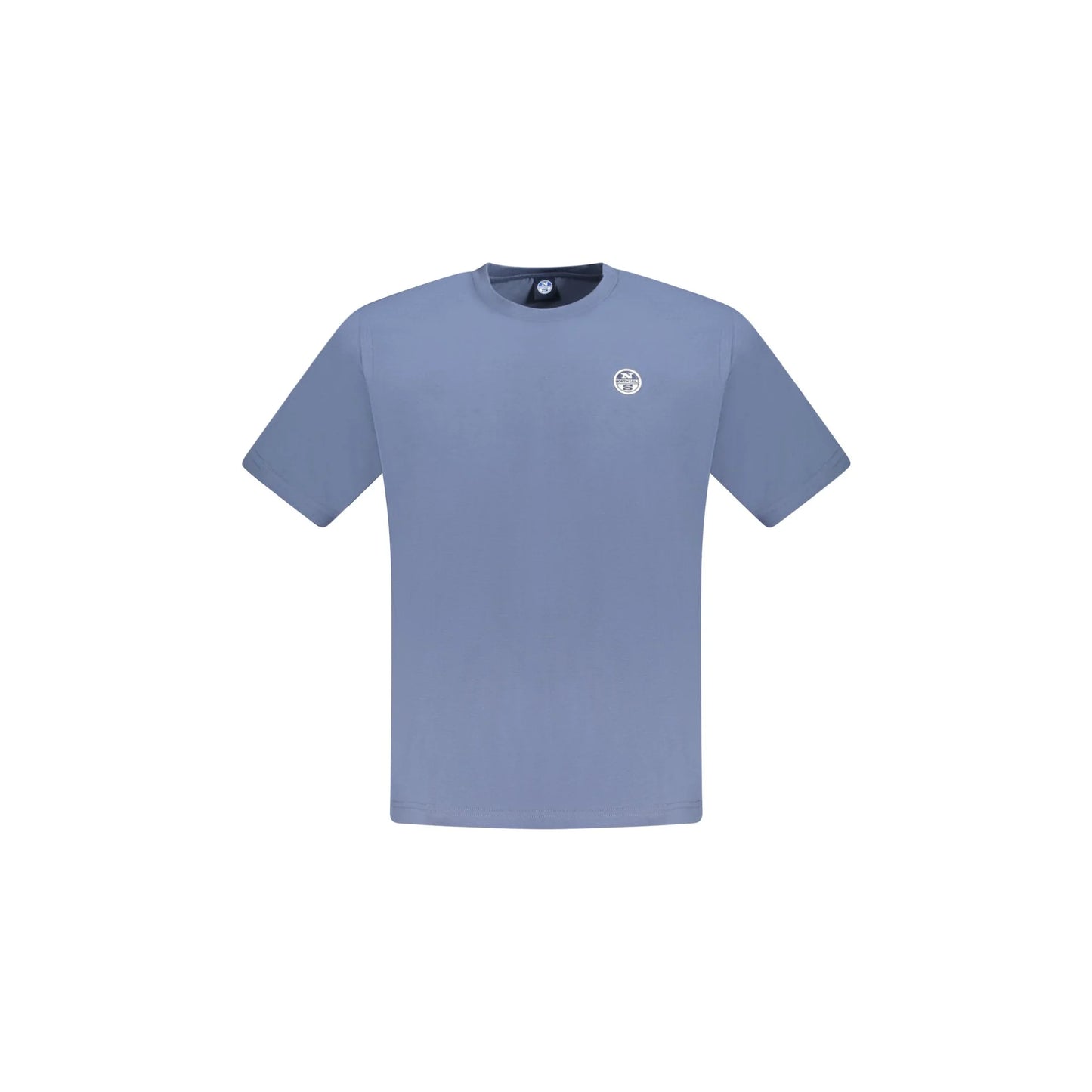 North Sails T-Shirt Uomo Blu Girocollo Cotone Logo - foto prodotto
