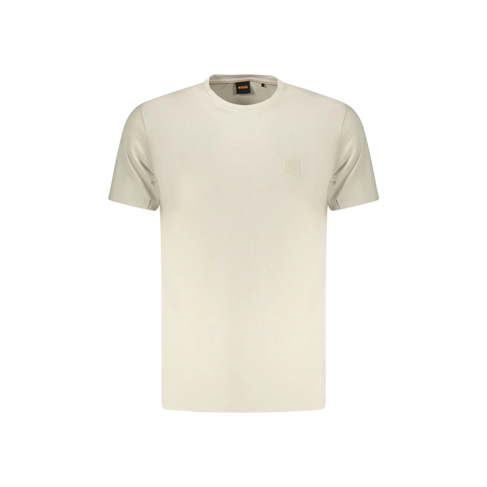 BOSS T-SHIRT MANICHE CORTE UOMO BEIGE