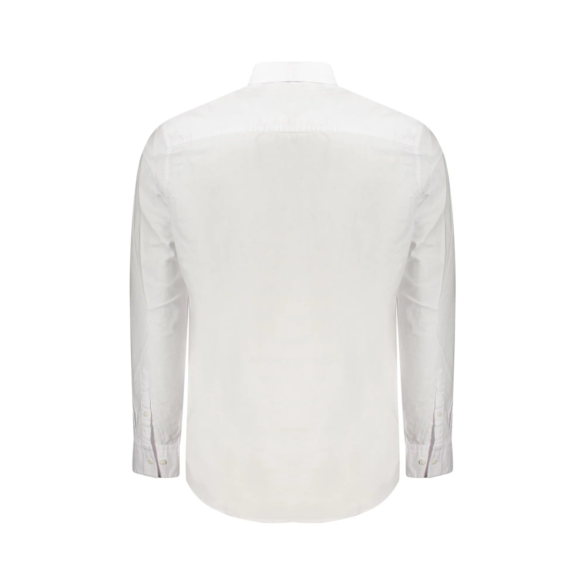 Calvin Klein Camicia Maniche Lunghe Uomo Bianca Ricamo Camicie bianco - vista 2