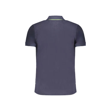 Gian Marco Venturi Polo Maniche Corte Uomo Blu Ricamo - vista 2