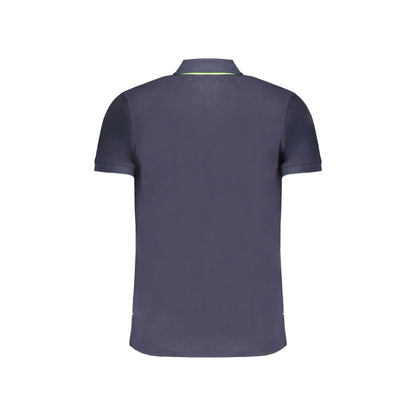 Gian Marco Venturi Polo Maniche Corte Uomo Blu Ricamo - vista 2