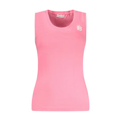 Laura Biagiotti Canotta Donna Rosa Stampa Logo
