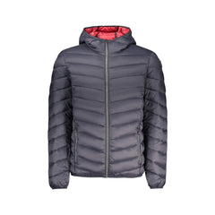 Marina Yachting Giubbotto Uomo Blu Cappuccio Zip Logo